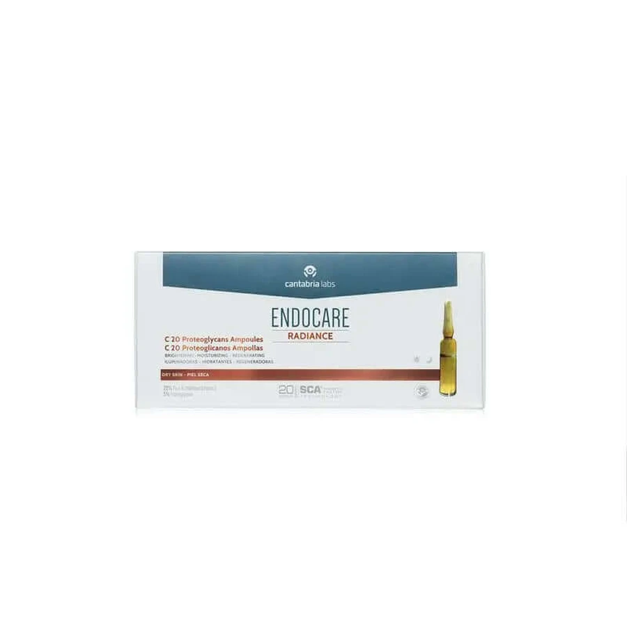 Endocare Radiance C20 Proteoglicanos 30 ampollas x 2ml