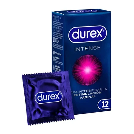 Préservatifs Durex Intense Orgasmic, 12 unités