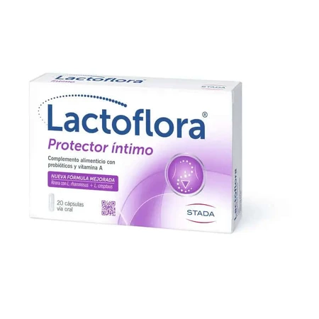 Lactoflora Intimschutz Probiotika & Vitamin A, 20Kapseln
