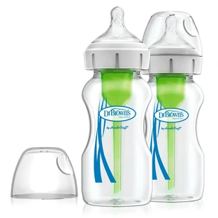 Dr. Browns Optins+ 270 ml glazen flessen met brede hals, Dr. Browns