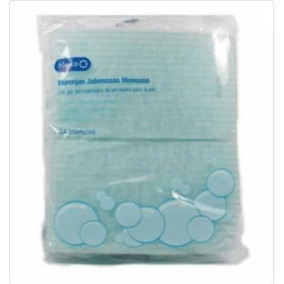 Alvita Inwasserensponsjes Monouso, 24 stuks