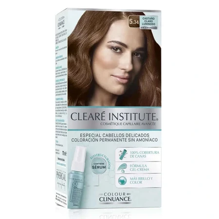 Farbe Clinuace Farbton 5.34 Luminous Hellbraun