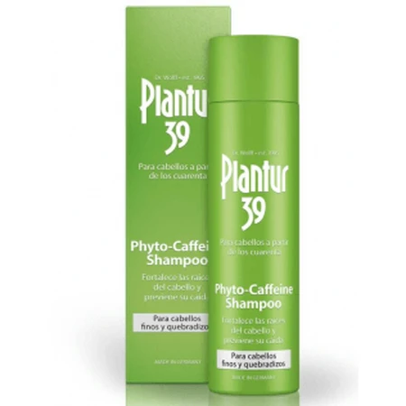 Plantur 39 Phyto-Caféine Shampooing anti-chute pour cheveux fins et cassants 250ml