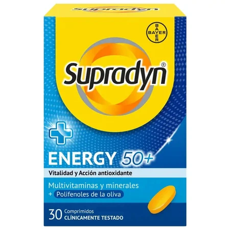 Supradyn Activo 50+ Energía y Vitalidad 30 comprimidos