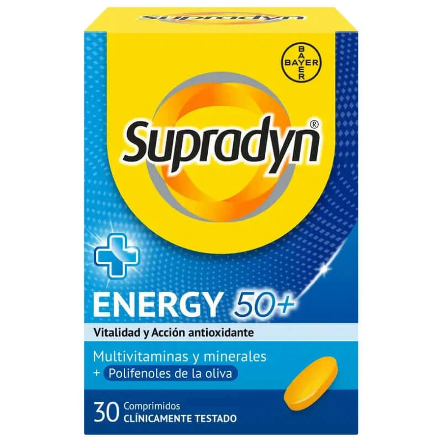 Supradyn Activo 50+ Energía y Vitalidad 30 comprimidos