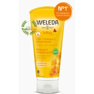Weleda Baby Shampoo-Gel au Calendula, 200ml