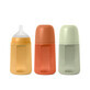 Suavinex Intense Colour Sticlă de silicon + 3 luni 1 unitate 240ml