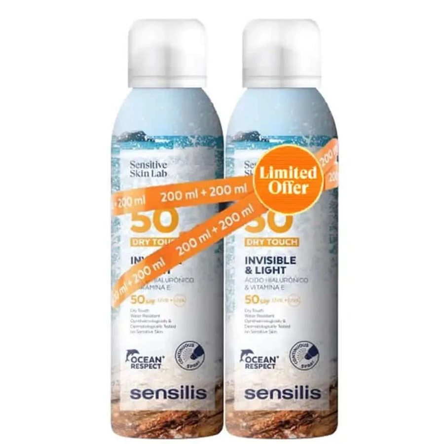 Sensilis DUPLO Sensitive Skin Lab Sensitive Skin Lab Spray 50+ 2x200ml