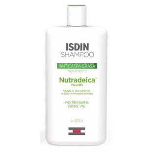 Isdin Nutradeica Champú Anticaspa Grasa 400 ml