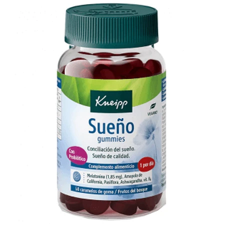 Kneipp Slaap 60 gummies Bosvruchten