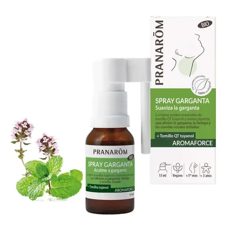 Pranarom Aromaforce Bio-Rachenspray, 15 ml