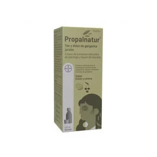 Propalnatur Tos y Dolor de Garganta 120ml Jarabe Sabor Limon y Cereza