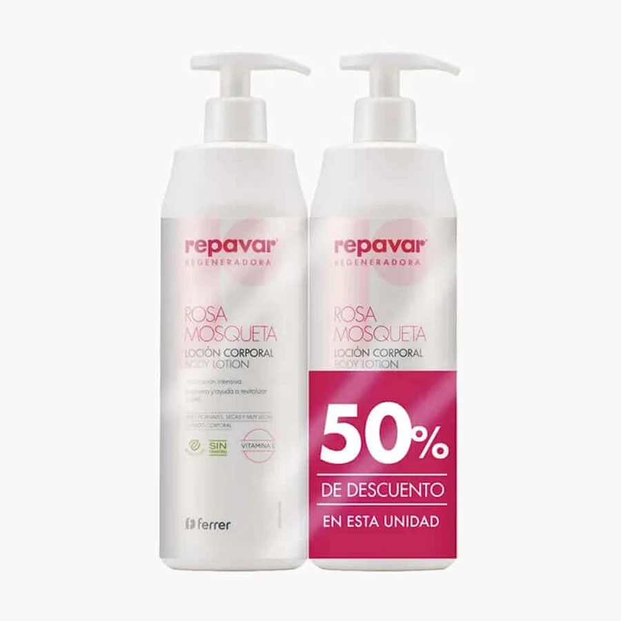 Repavar DUPLO DUPLO Regenerierende Hagebutten-Körperlotion 2x500ml