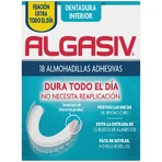 Algasiv Almohadillas Adhesivas Dentadura Inferior, 18 unds