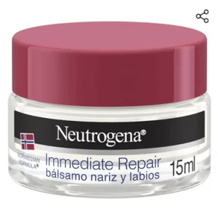 Neutrogena Immediate Nose & Lip Repair Balm Jar,15 g