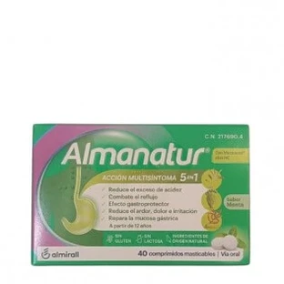 Almanatur 40 chewable tablets Peppermint Flavor