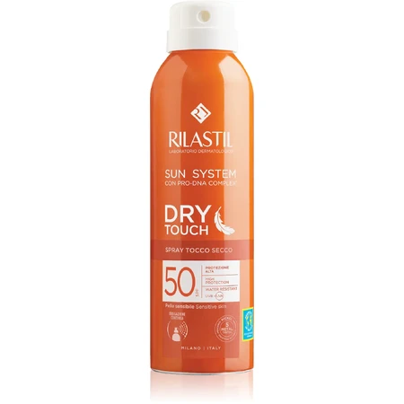 Rilastil Zonnesysteem DUPLO Spray Dry Touch SPF50+, 2x200ml