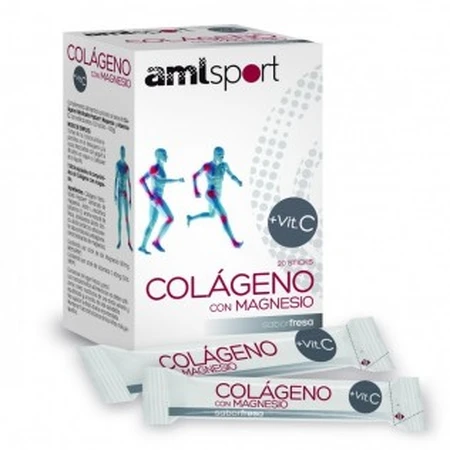 Ana Maria LaJusticia Amlsport Collagen with Magnesium, 20 bâtons