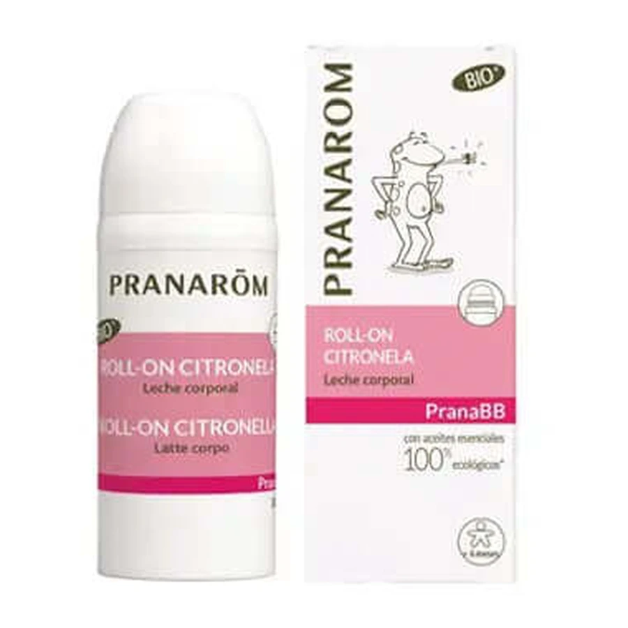 Pranarom PranaBB Beschermt en Kalmeert Roll On Citronella, 30 ml
