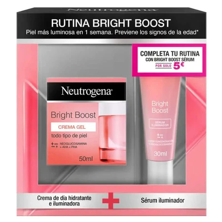 Neutrogena PACK Bright Boost Gel Crema 50 ml + Serum Bright Boost 30 ml