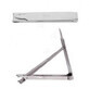 Vitry Pedicure Nail Clippers Extra Flat Stainless Steel 1u