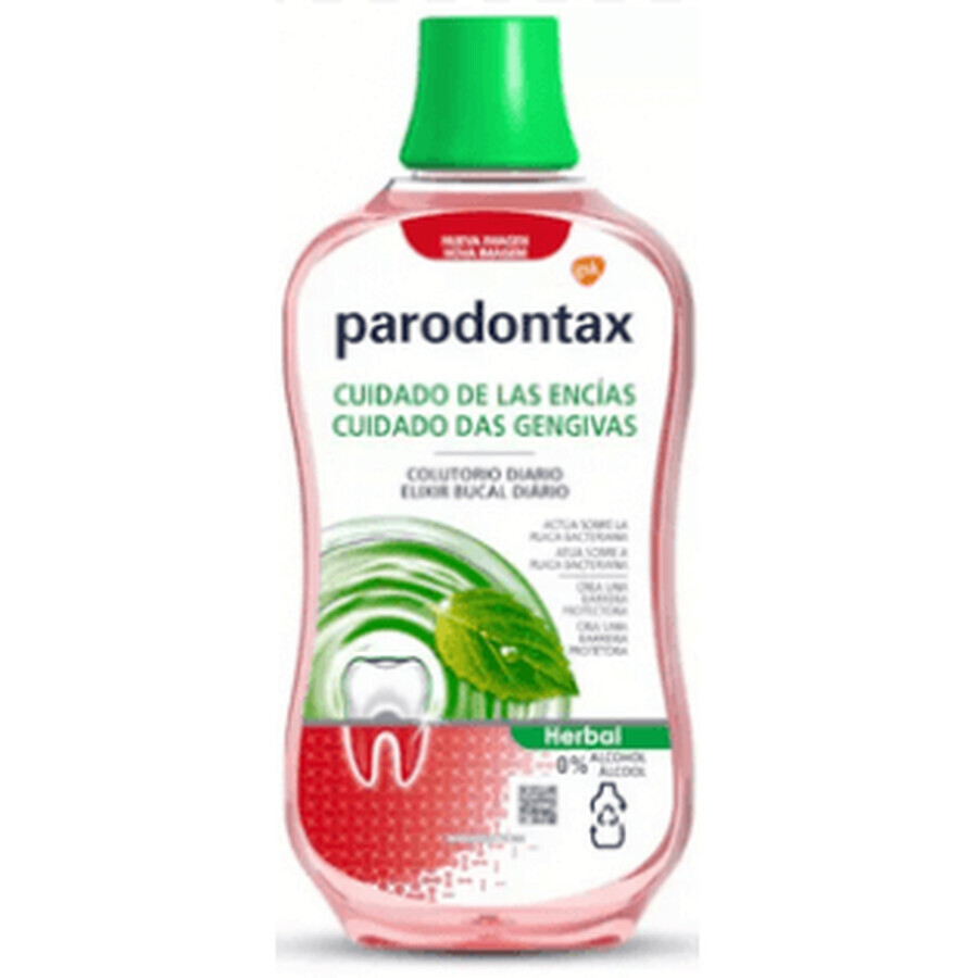 Parodontax Apă de gură de uz zilnic Fără alcool Protecție zilnică a gingiilor, 500ml