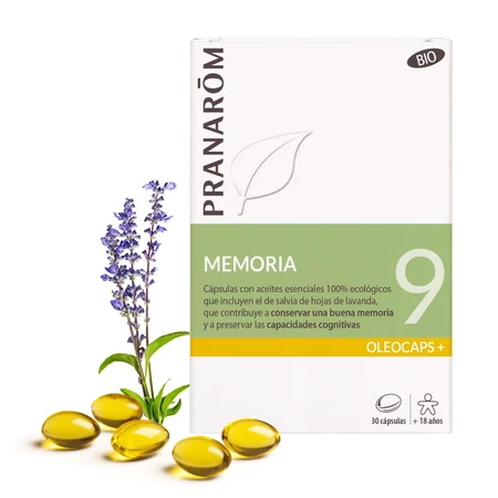 Pranarom Oleocaps 9 Mémoire, 30 gélules