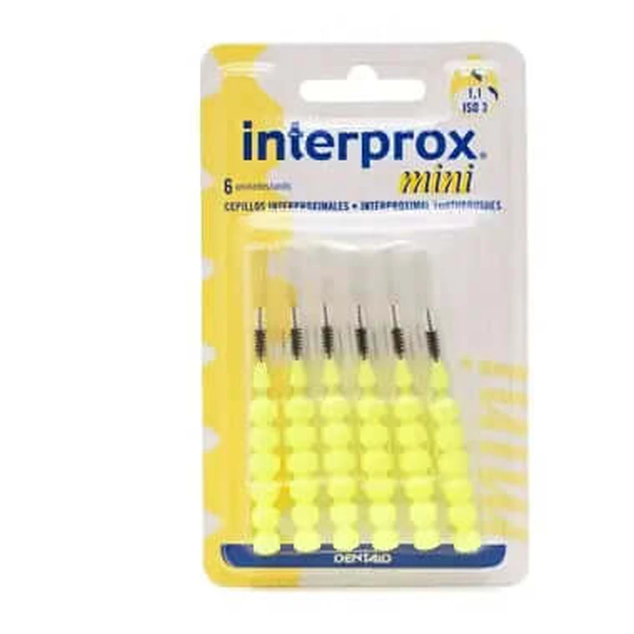 Vitis Interprox Mini Yellow 6u