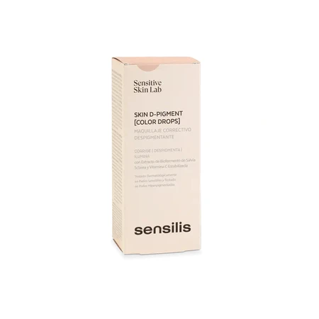 Sensilis Skin D-Pigment Color Drops Depigmenting Corrective Makeup 30ml Color 02