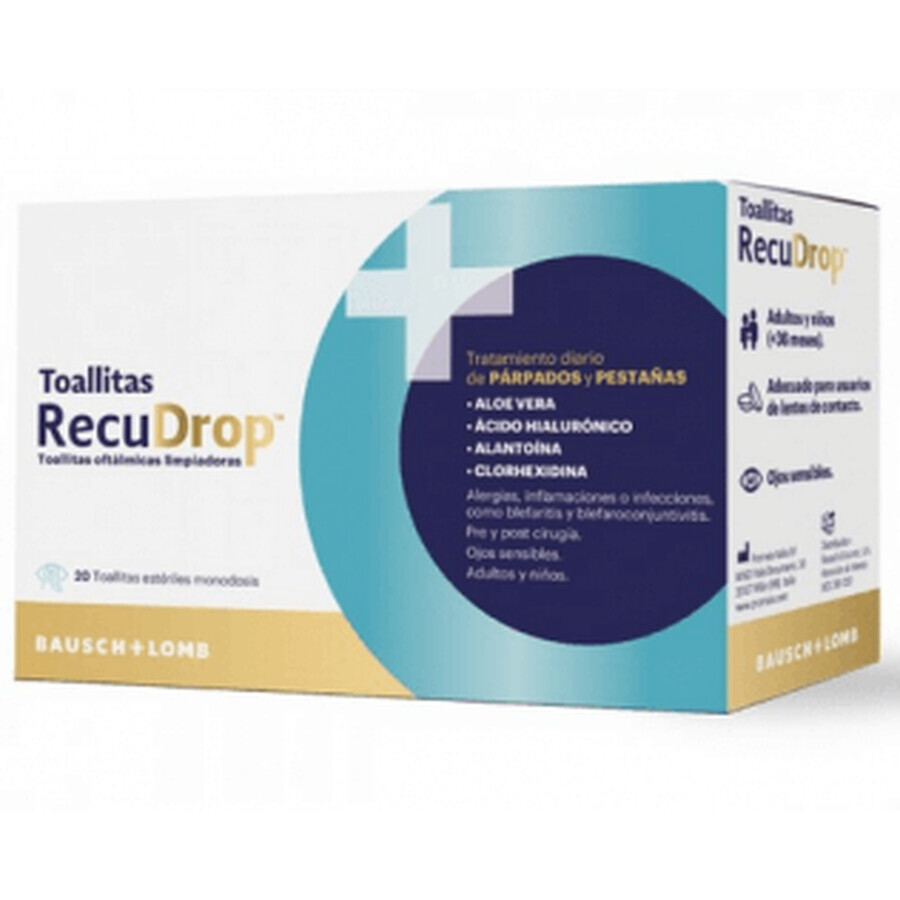 Recudrop 20 doekjes