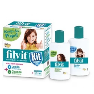 Filvit KIT Behandlungslotion 100 ml + Shampoo 100 ml + Lendera