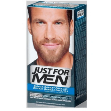 Just For Men Schnurrbart, Bart und Koteletten Hellbraun Natürlich 30ml