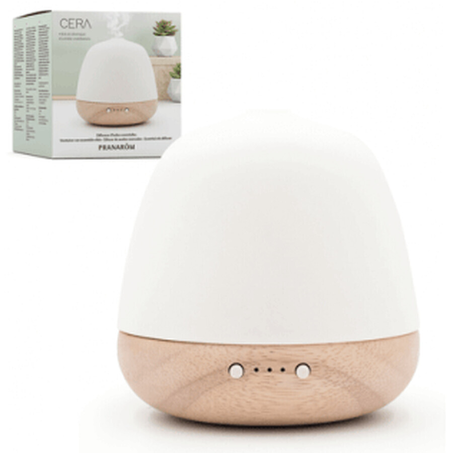 Pranarom Ultrasonic Wax Diffuser Wax Wood Rubber and Ceramics