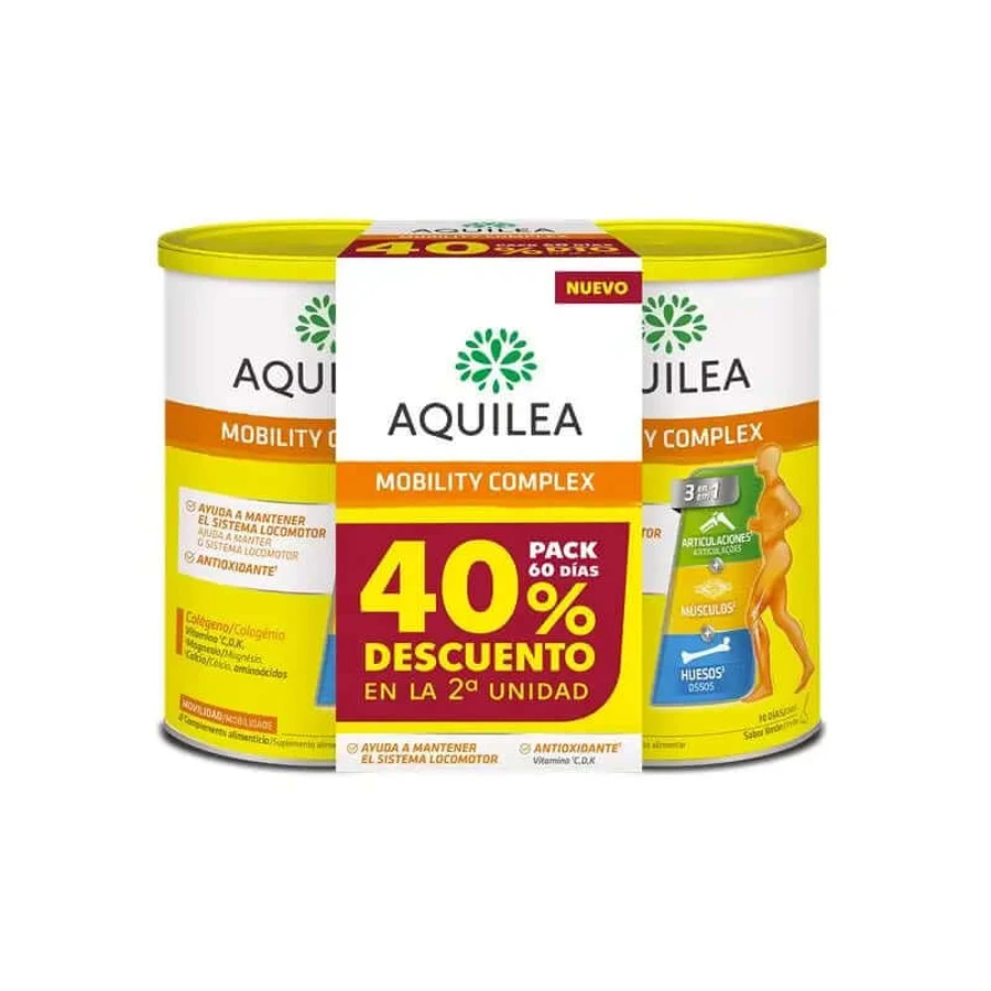 Aquilea DUPLO Complexe de mobilité avec collagène et magnésium, 2x375g