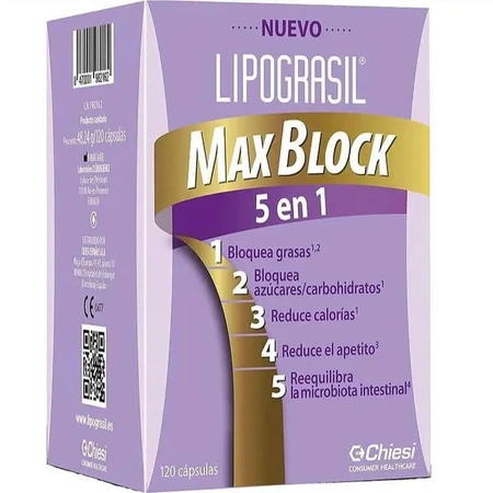 Lipograsil Maxblock 5in1 120 Caps