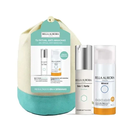 Bella Aurora Bio10 Forte Sensitive+Mineral Sunscreen 50+ Pack