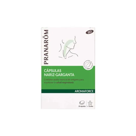 Pranarom Aromaforce Nase und Rachen 30 Kapseln