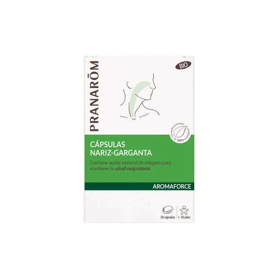 Pranarom Aromaforce Nase und Rachen 30 Kapseln