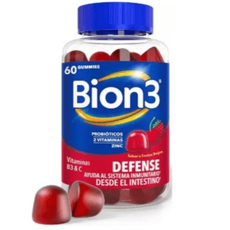 Bion3 Verdediging 60 Gummies Rode Vruchten