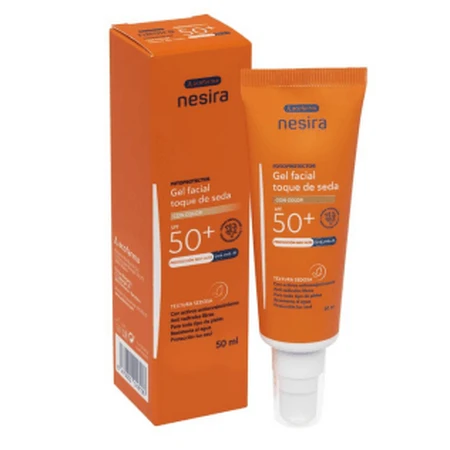 Acofarma Nesira Solar Gel Facial Toque De Seda Color SPF 50+ 50ml