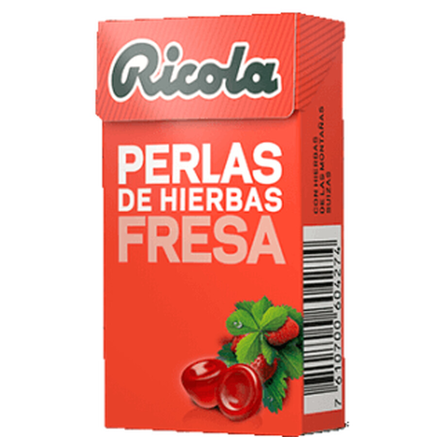Boutique Ricola Perles de Fraise 25g Ricola Perles de Fraise 25g