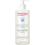 Topicrem 2 in 1 baby cleansing gel 500ml