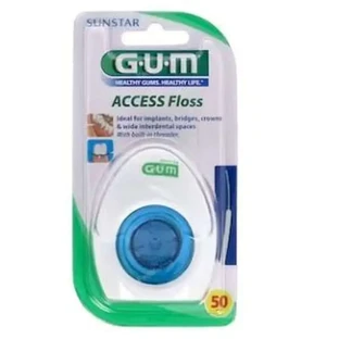 GUM Access Flos Implants Fil dentaire sans cire 3200m