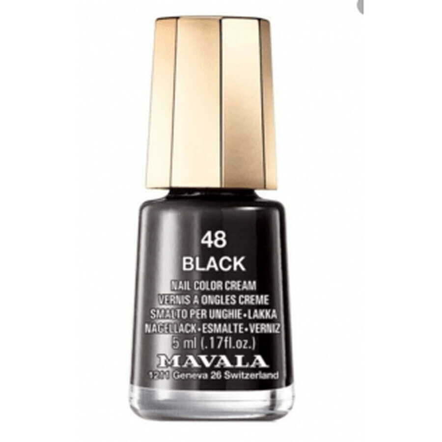 Comprar Mavala Esmalte de Uñas Color 48 Black 5ml Mavala Esmalte de Uñas Color 48 Black 5ml