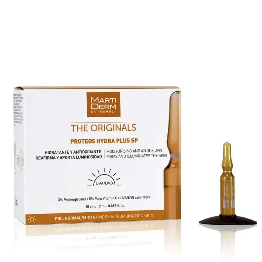 Martiderm Proteoglycans Hydra Plus Normal/Mixed Skin SPF15, 10 ampoules