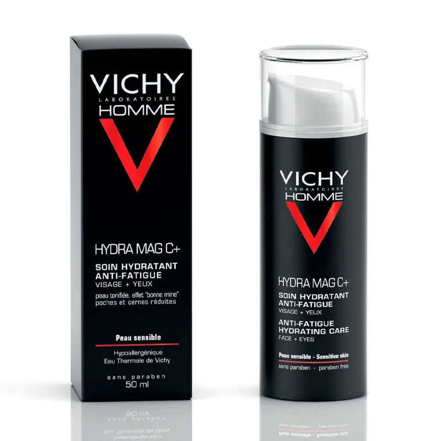 Vichy Homme Hydraterende Crème MAG-C Gezicht en Ogen, 50ml