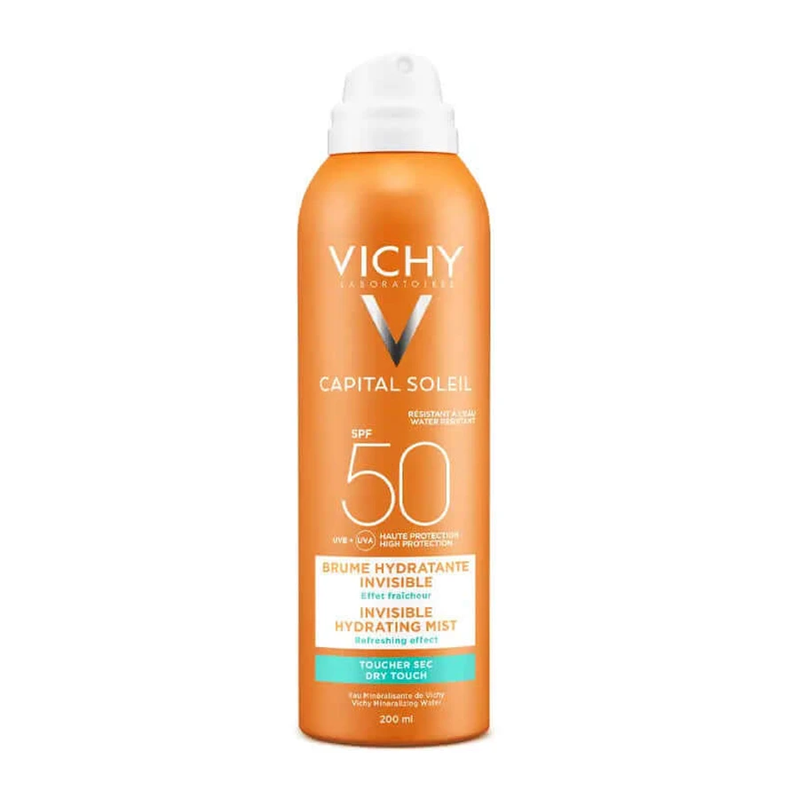 Vichy Capital Soleil Invisible Mist 50+, 200 ml