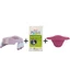 Portable potty pack + reusable liner + 10 biodegradable bags, pink/white, Potette Plus