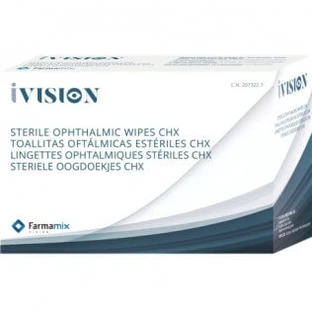 Ivision Steriele Oftalmologische Doekjes CHX 20 eenheden