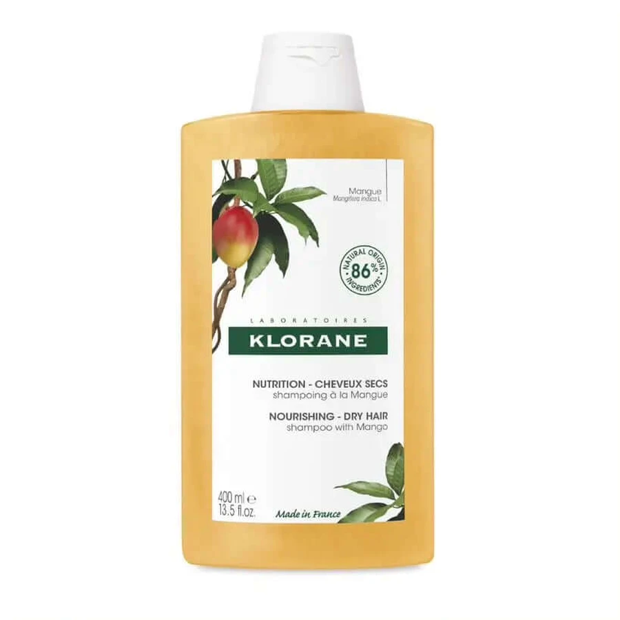 Klorane champú nutritivo con manteca de mango, 400ml